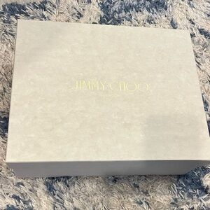 Jimmy Choo shoe box.